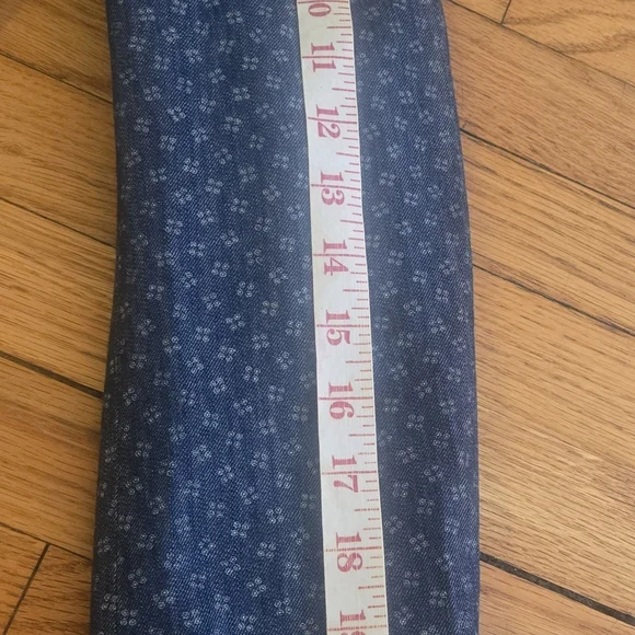 Men's Blue Patterned Blazer - Picture 7 of 10